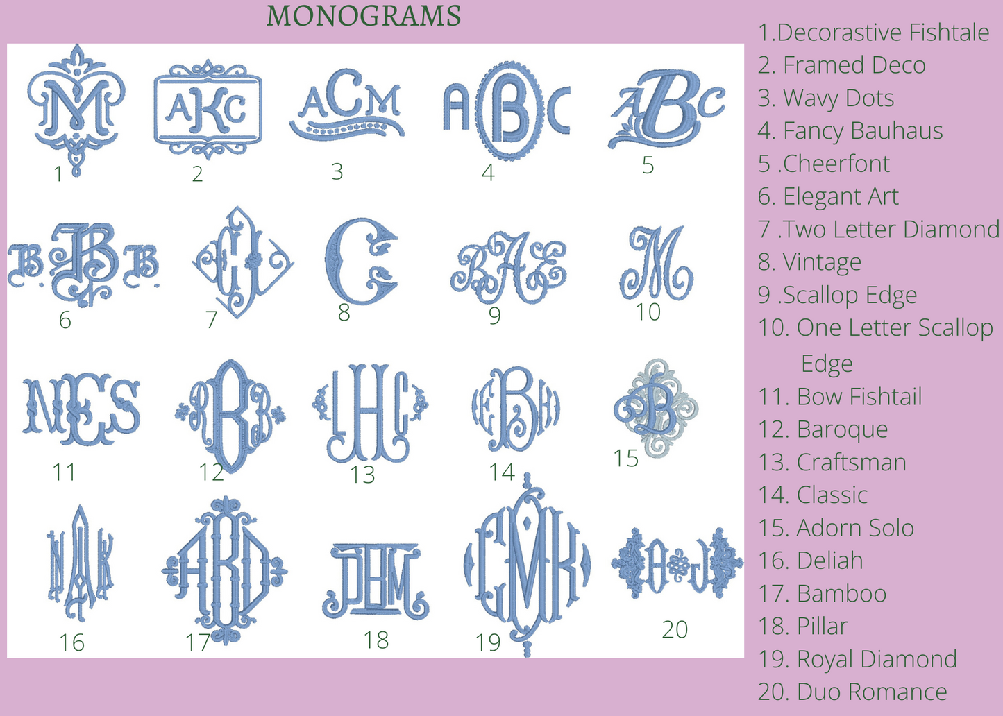 Monogrammed Bed Sheets with Eyelet Lace Trim