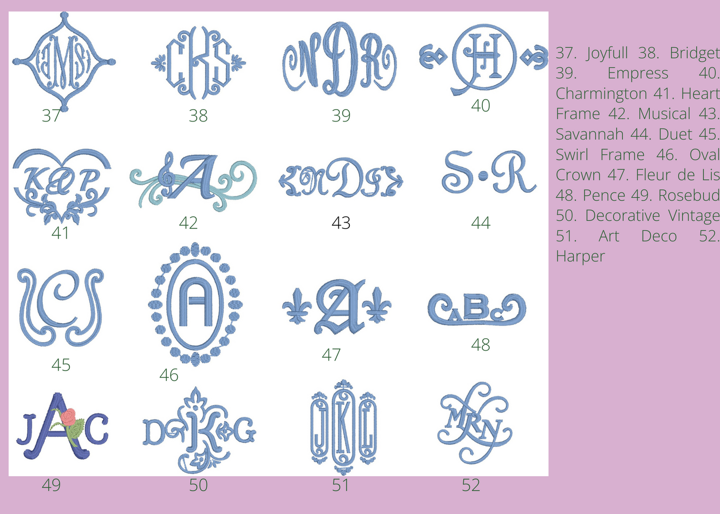 Monogrammed Bed Sheets with Eyelet Lace Trim