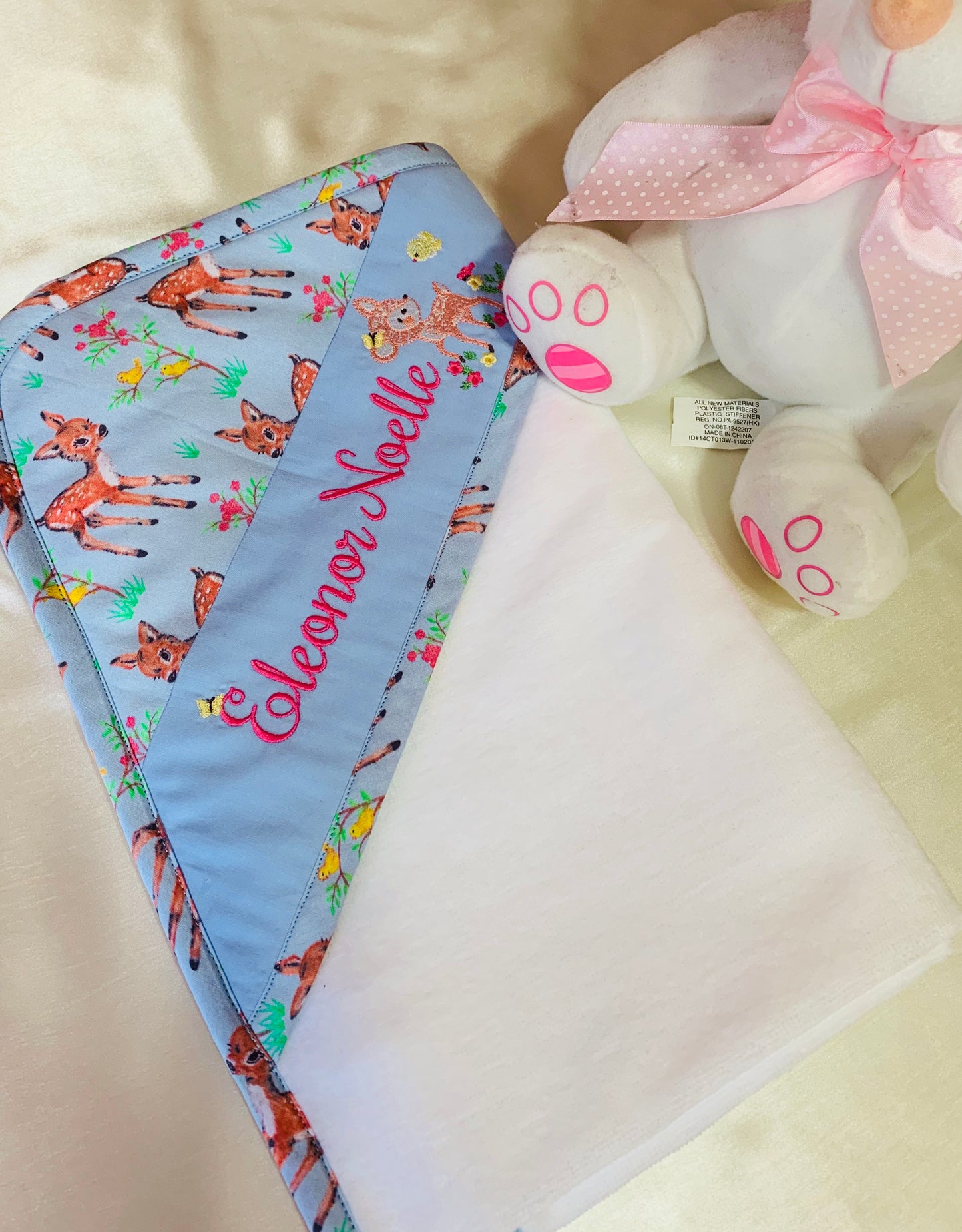 Personalized Deer Themed Baby Gift Set