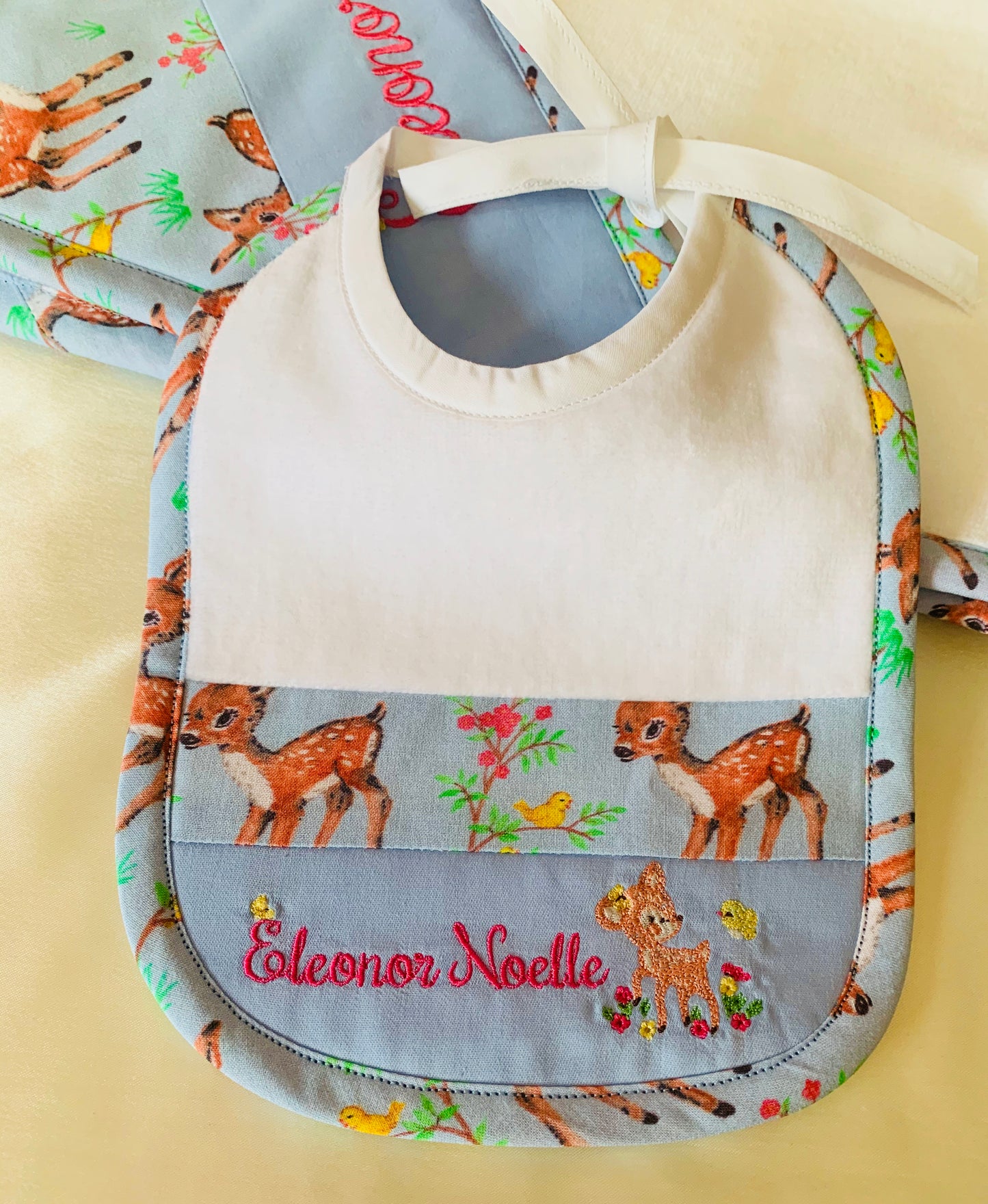 Personalized Deer Themed Baby Gift Set