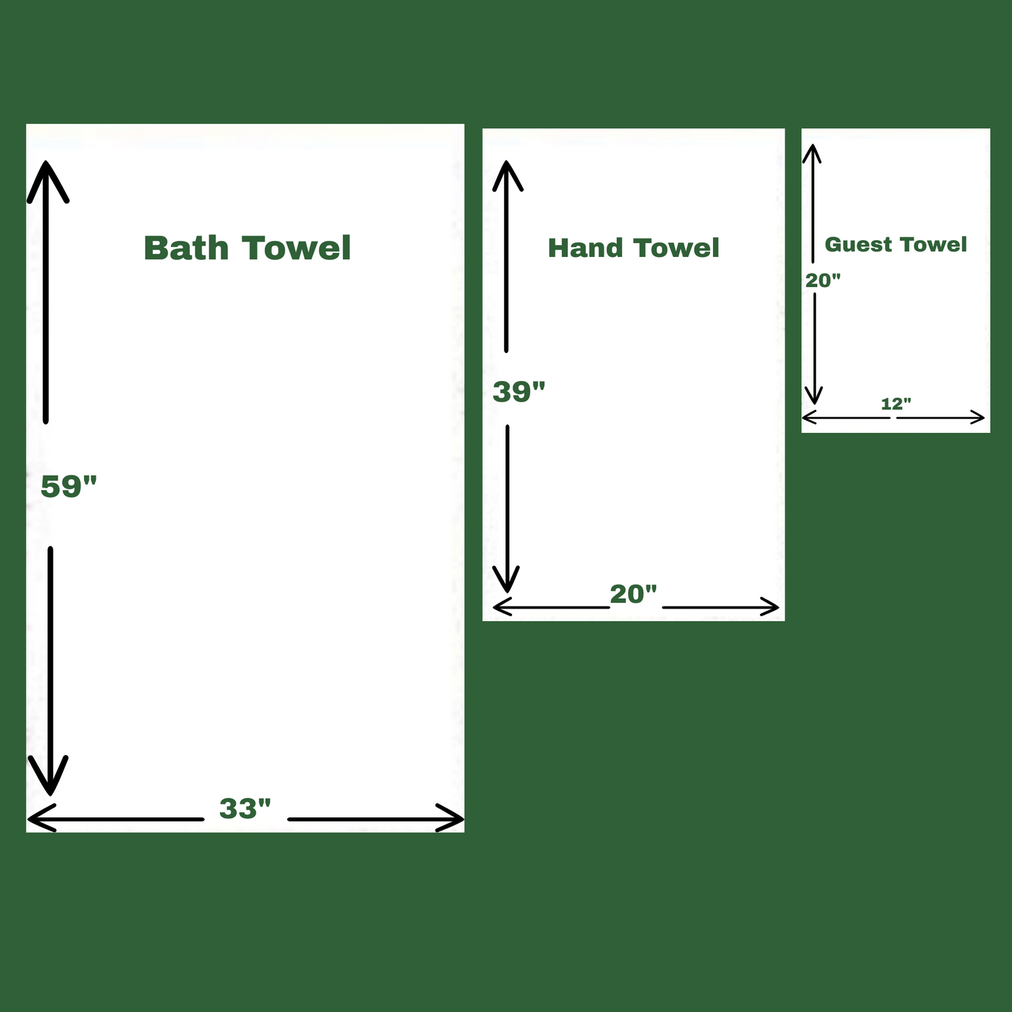 Heart and Rose Design Personalized Embroidered Towel Set - 100% Cotton Bath Towels with Mom or Monogram Option