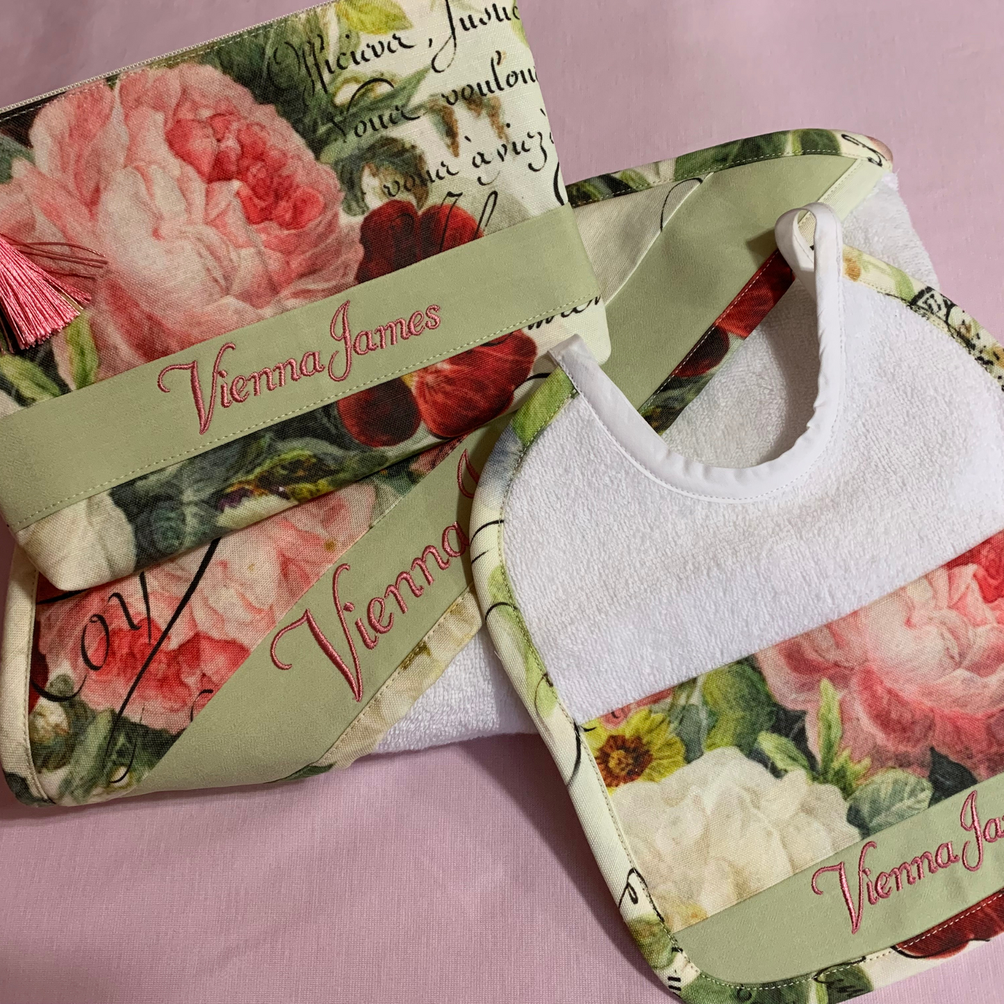 Newborn Rosey Baby Gift Set
