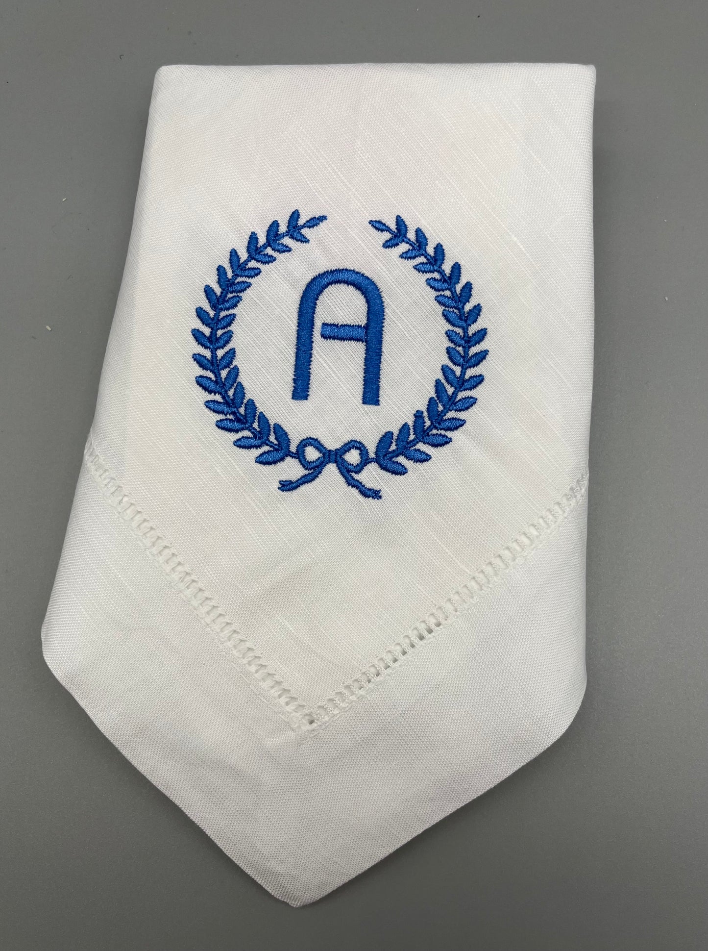monogrammed dinner napkins