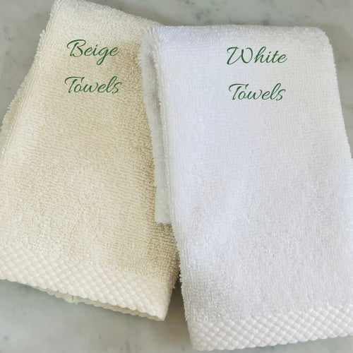 Heirloom Roses Monogrammed Bath Towel Set