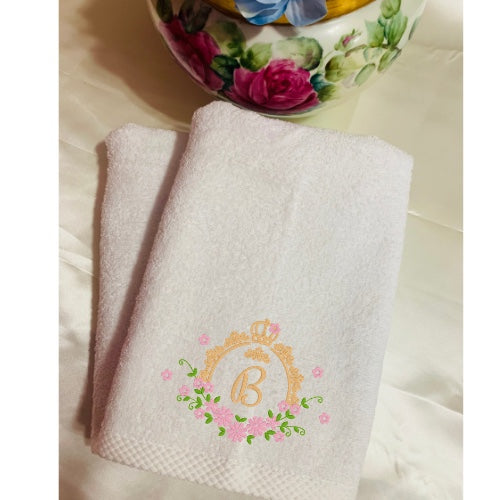 personalized hand towel