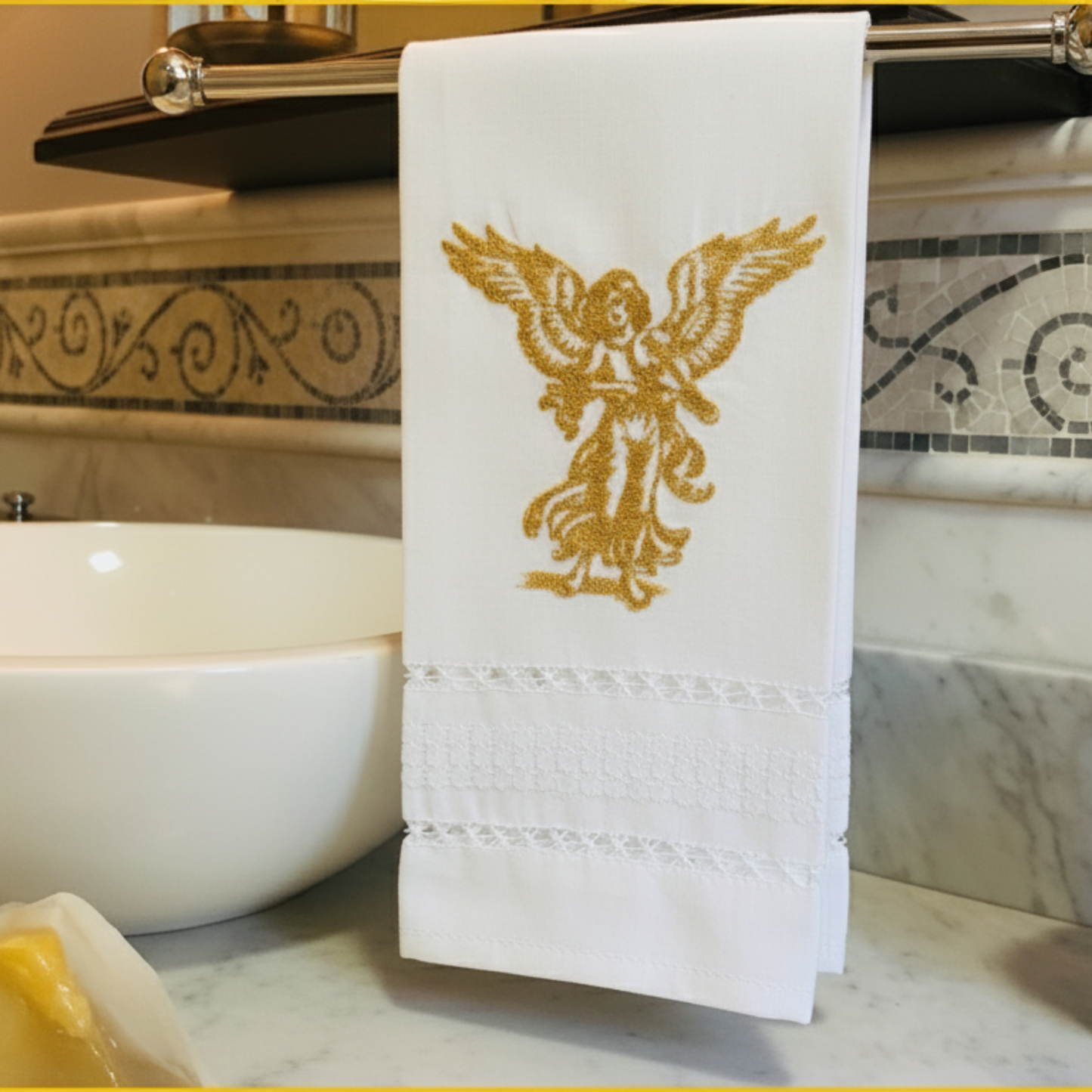 Angel Linen Guest Towel