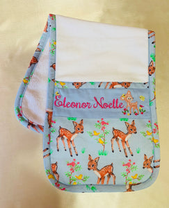Personalized Deer Themed Baby Gift Set