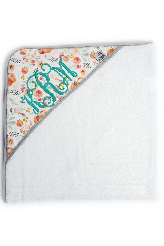 Just Peachy Hooded Towel: Multi / 30"x30"