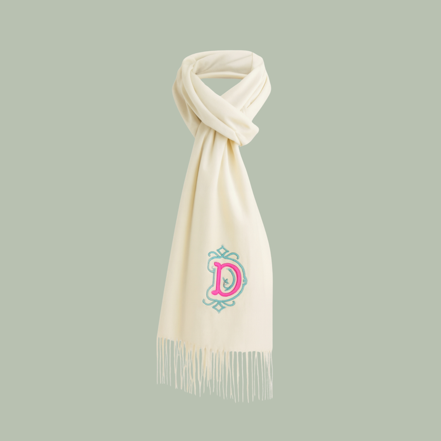 Monogrammed Pashminas