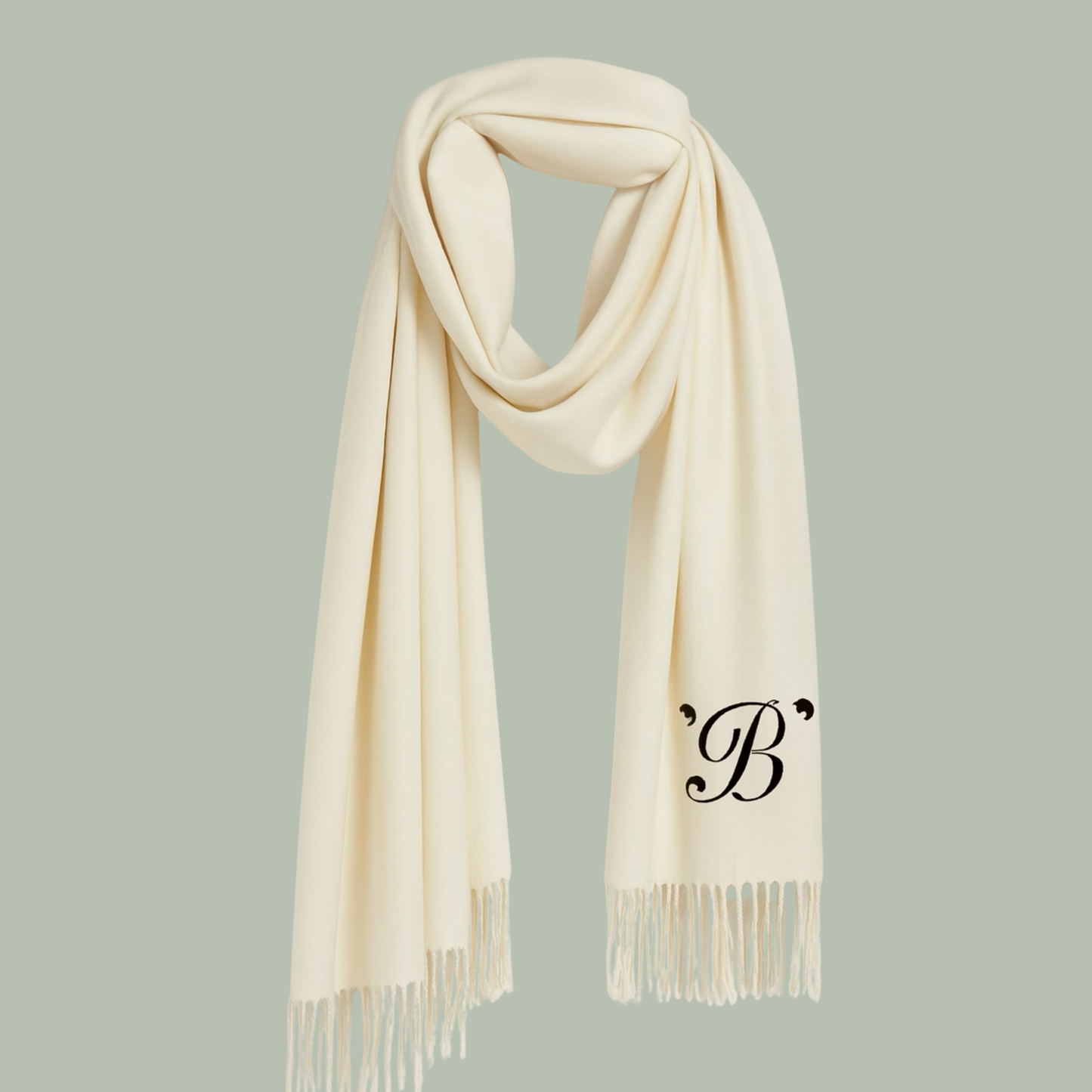 Monogrammed Pashminas