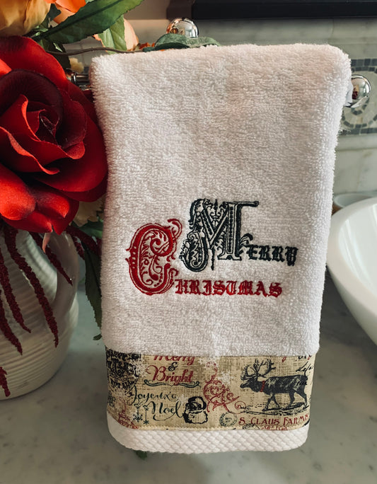 Merry Christmas Towel Set