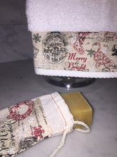 Load image into Gallery viewer, Christmas hand towel and matching soap