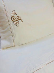 monogrammed pillow cases