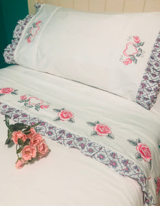 custom made bed sheets