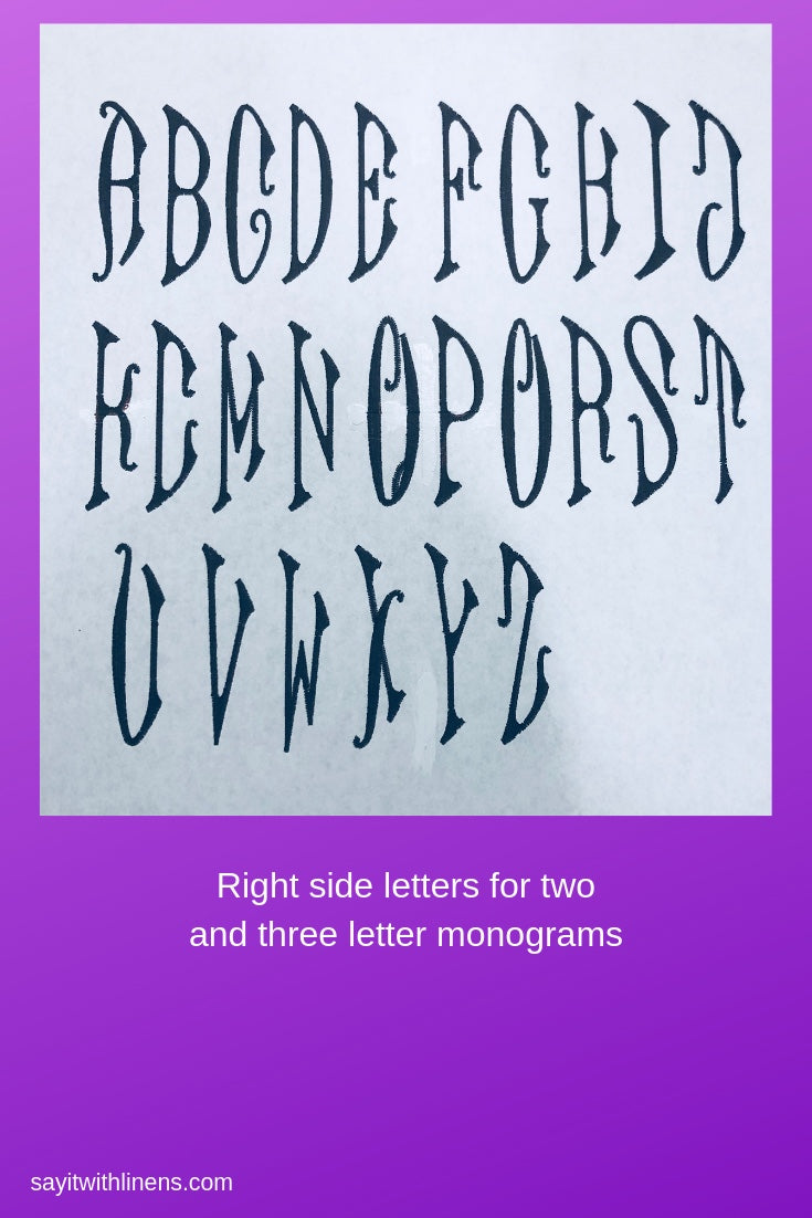 monograms