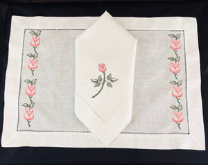 placemat and napkin set