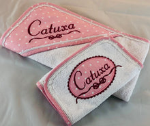 Load image into Gallery viewer, personalized baby towel set