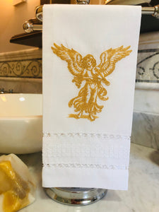angel guest towel