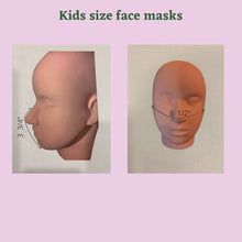 Load image into Gallery viewer, face mask kids chart