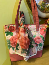 Load image into Gallery viewer, Vintage Roses Canvas Tote Bag